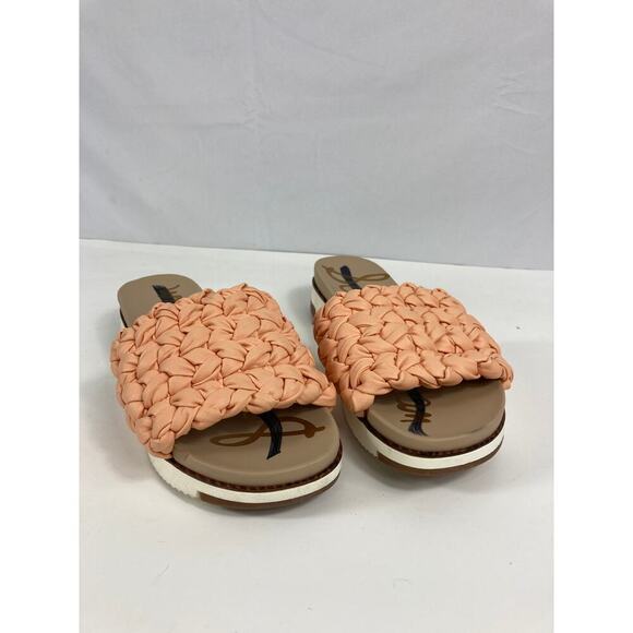 New Sam Edelman Ainslie Slide in Peach Pear Size 9 - Picture 4 of 6